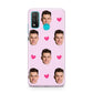 Personalised Face and Heart Photo Pattern Huawei P Smart 2020