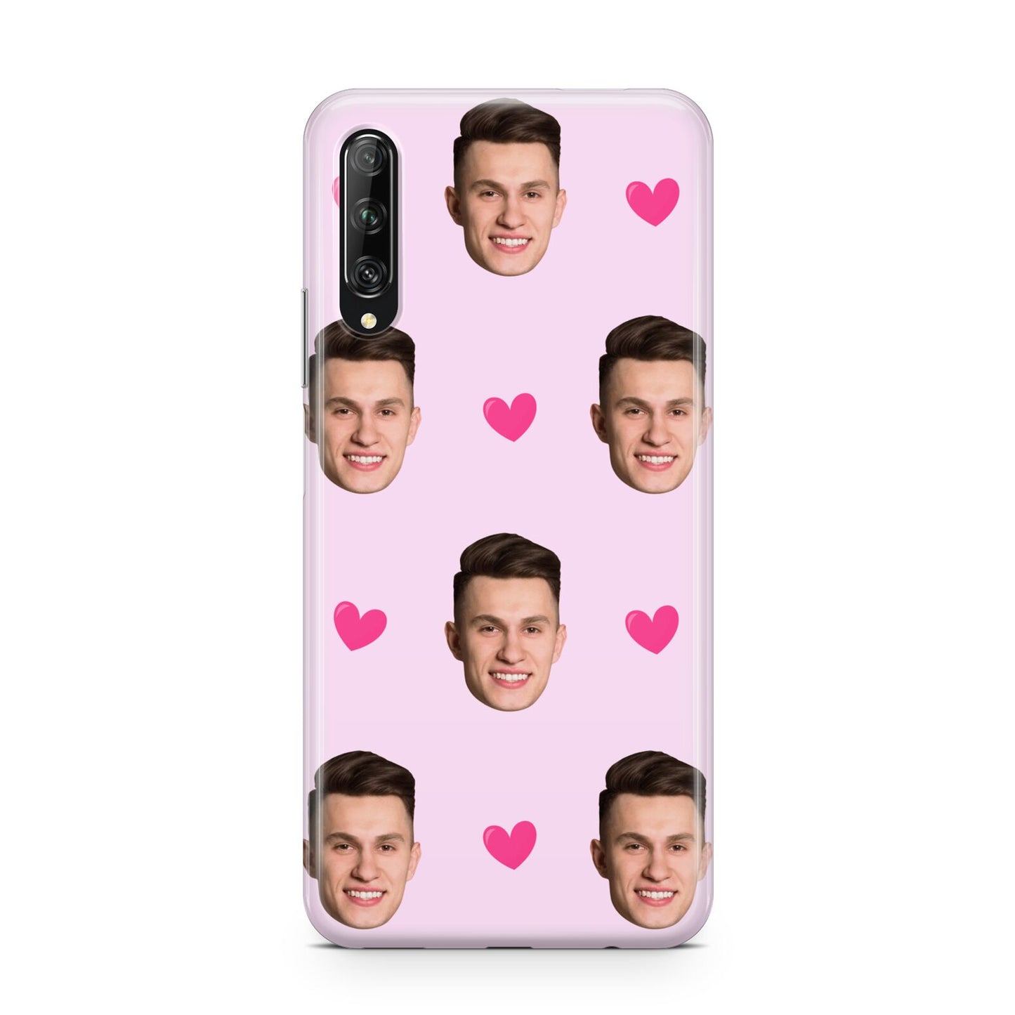 Personalised Face and Heart Photo Pattern Huawei P Smart Pro 2019