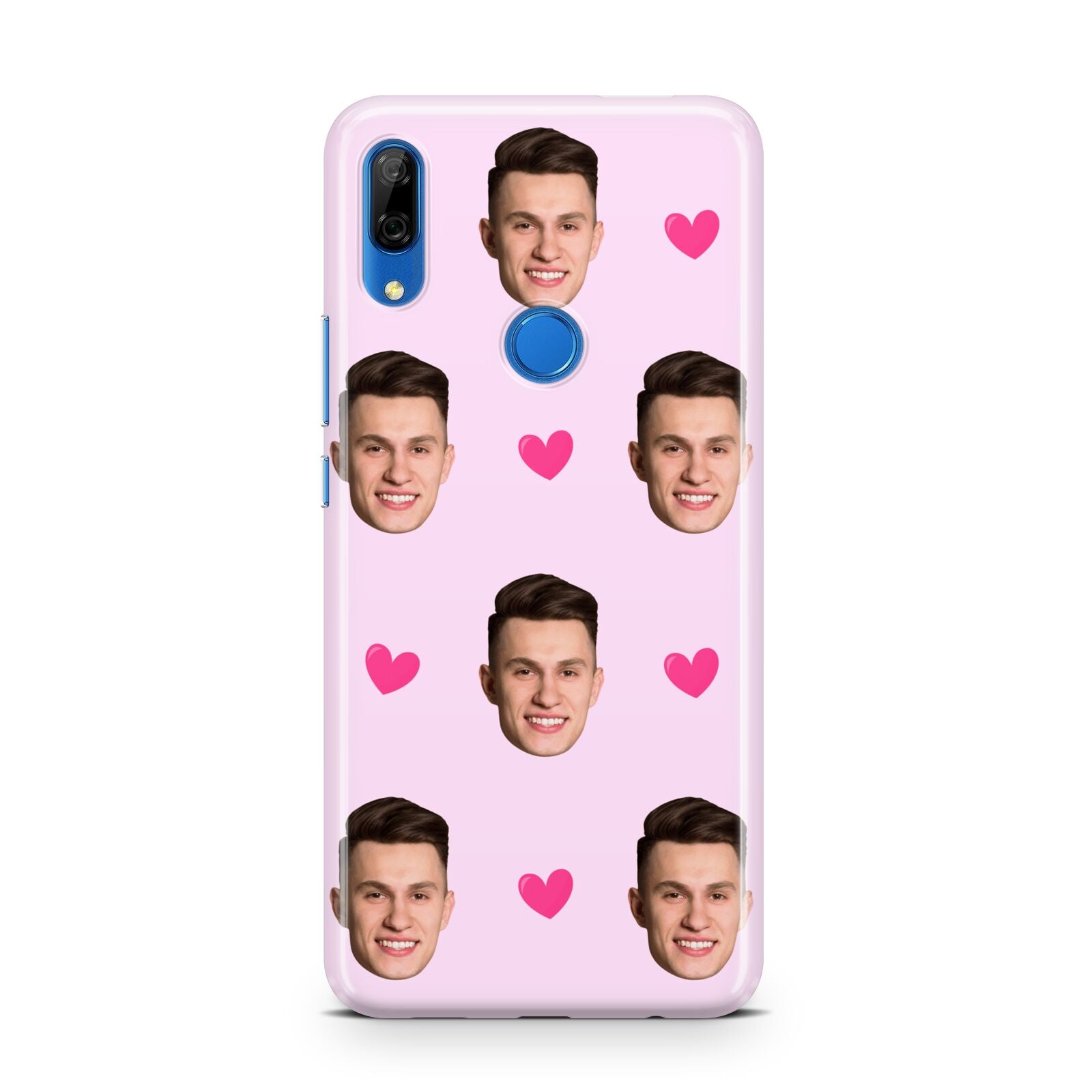 Personalised Face and Heart Photo Pattern Huawei P Smart Z