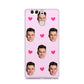 Personalised Face and Heart Photo Pattern Huawei P9 Case