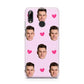 Personalised Face and Heart Photo Pattern Huawei Y7 2019