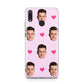Personalised Face and Heart Photo Pattern Huawei Y9 2019