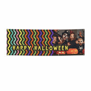 Personalised Halloween Colours Photo 6x2 Banner
