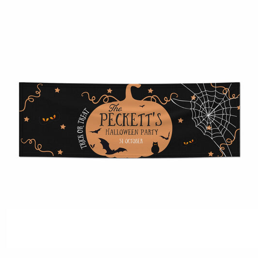 Personalised Halloween Party 3x1 Paper Banner