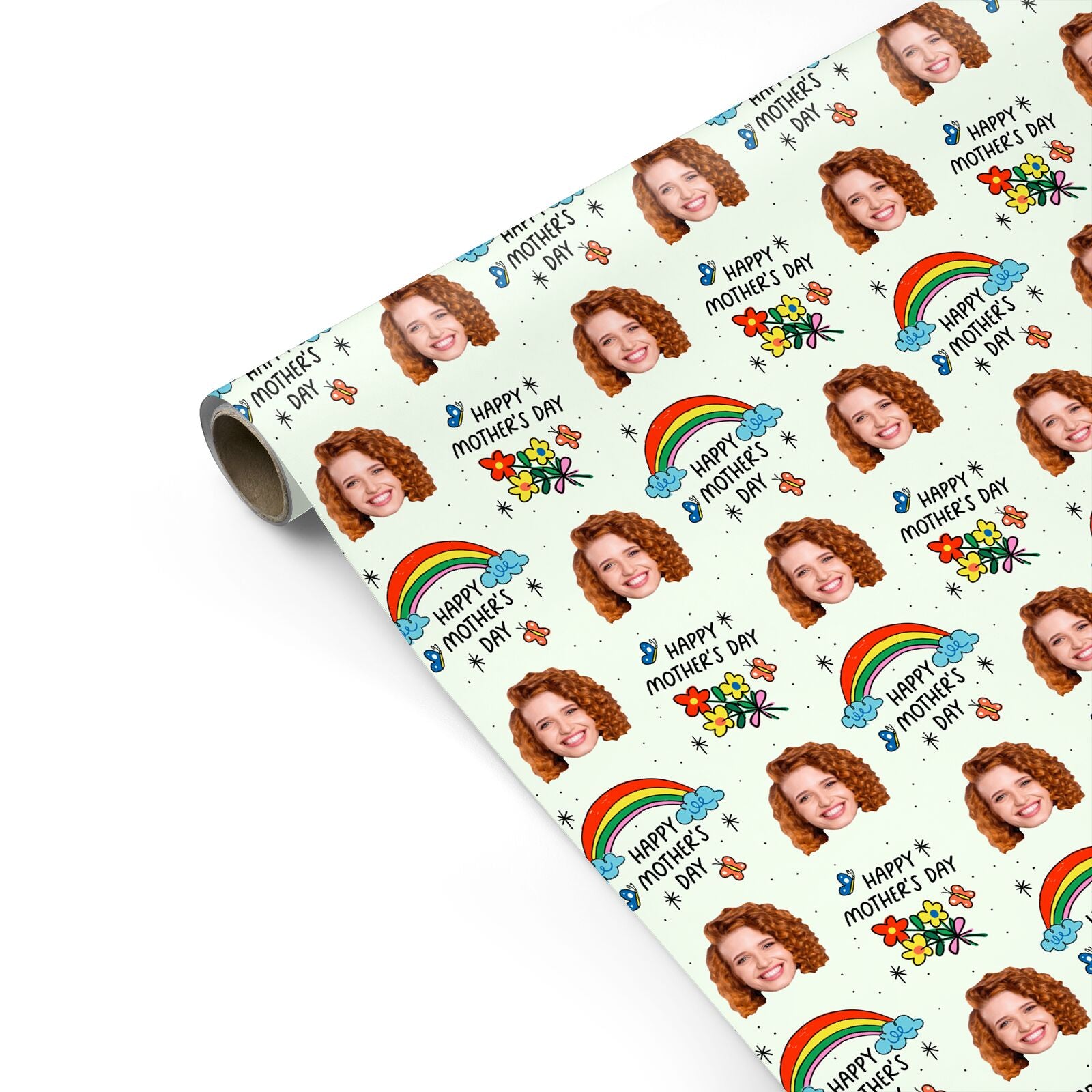 Personalised Happy Mothers Day Photo Design Personalised Gift Wrap
