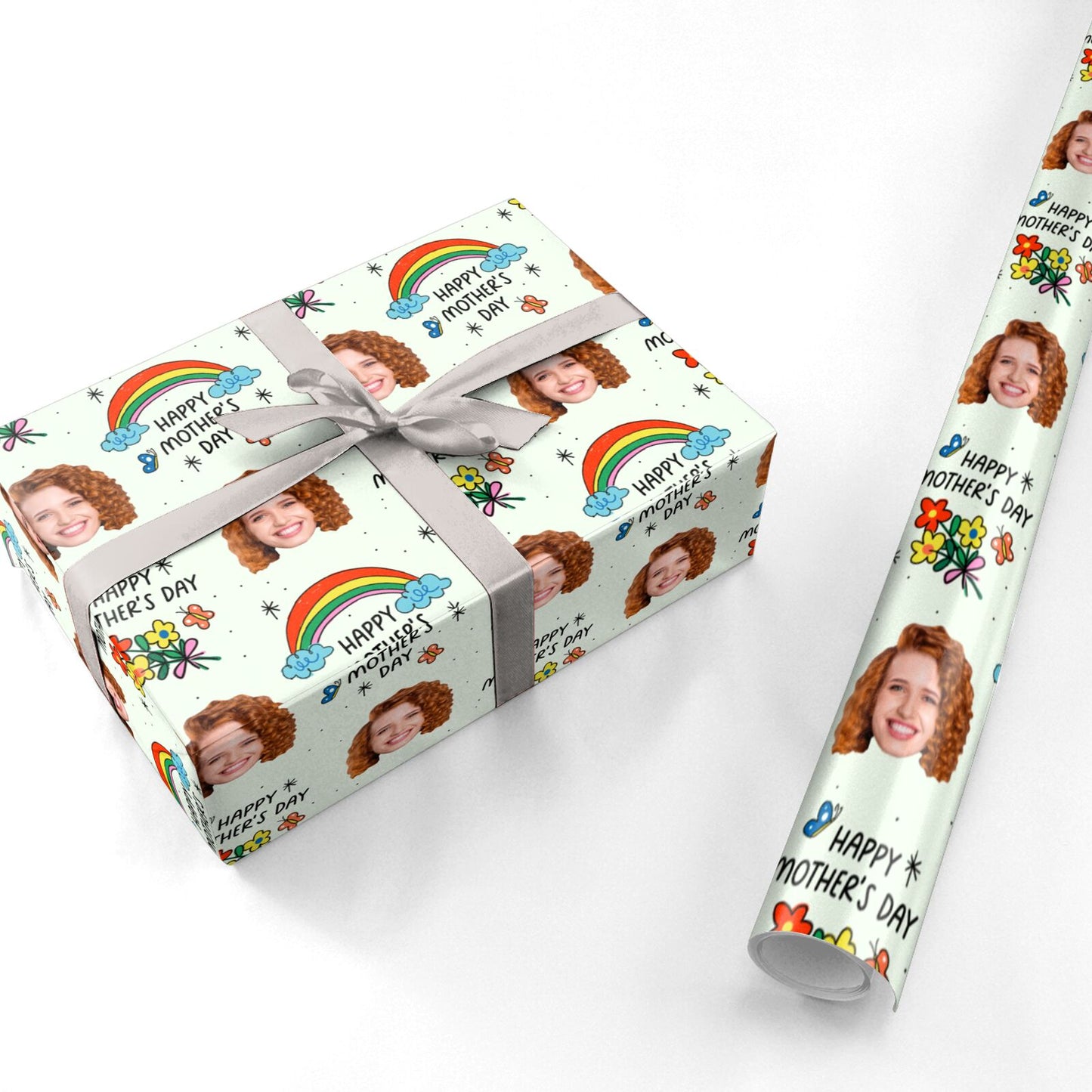 Personalised Happy Mothers Day Photo Design Personalised Wrapping Paper