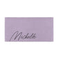 Personalised Lavender Script Name Design Beach Towel Alternative Image