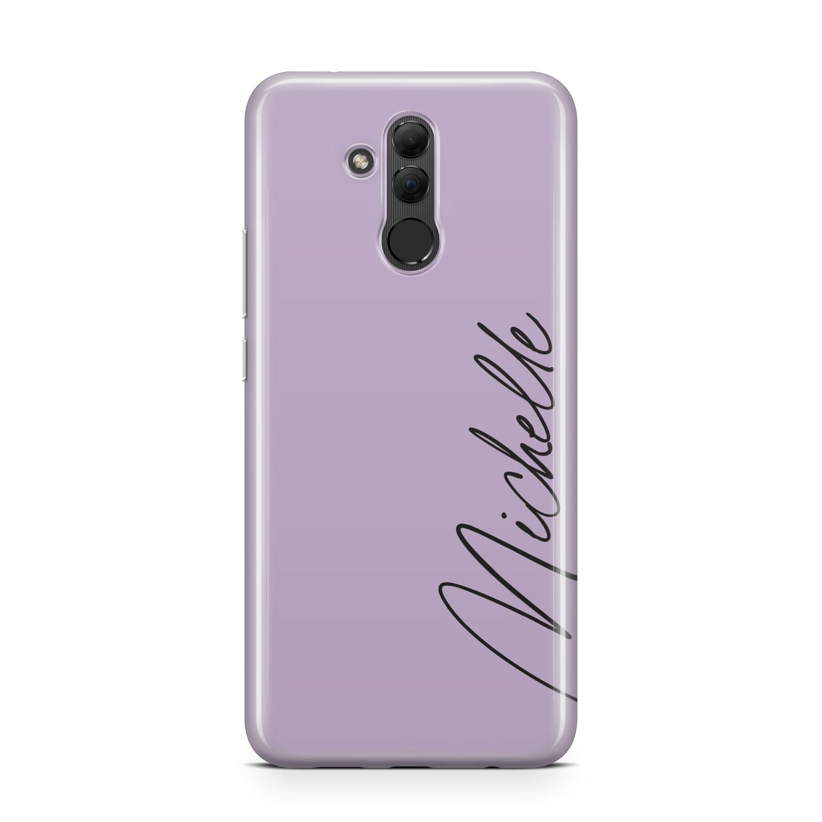 Personalised Lavender Script Name Design Huawei Mate 20 Lite