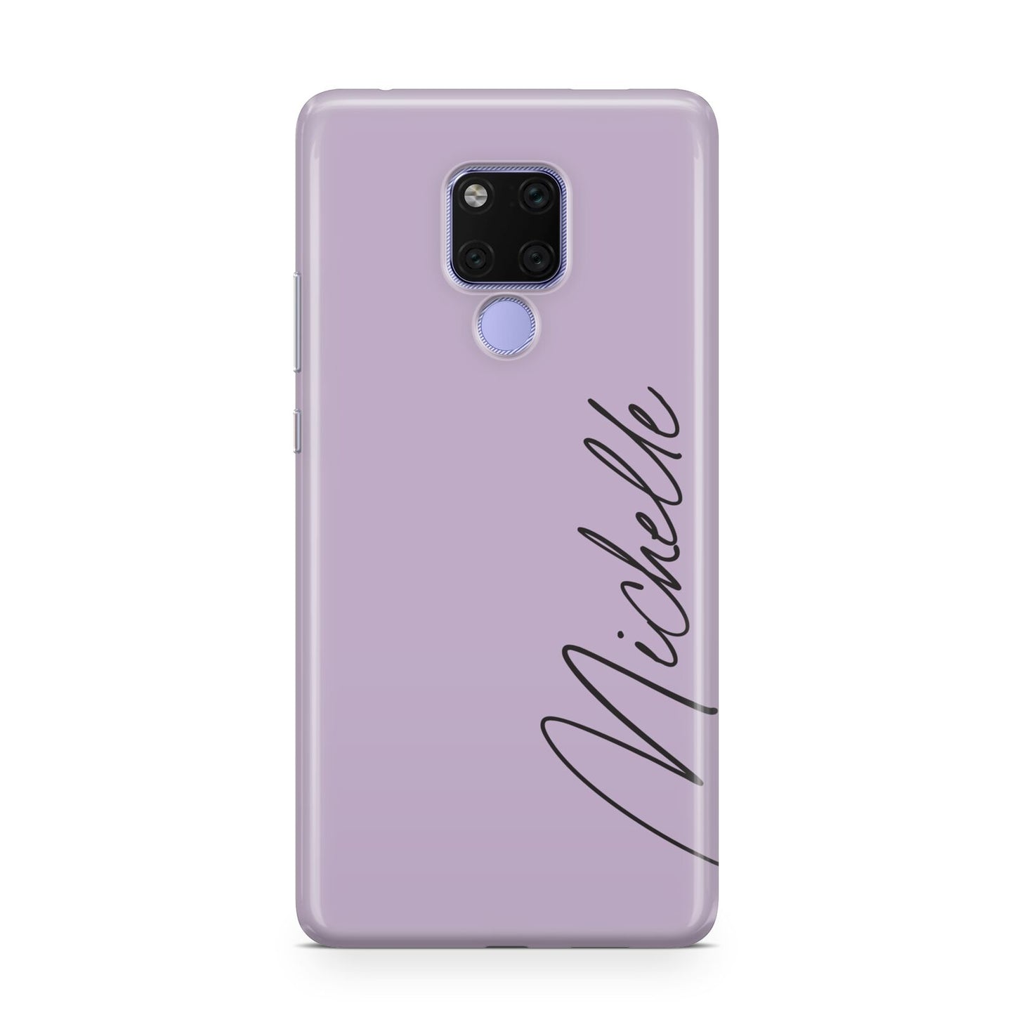 Personalised Lavender Script Name Design Huawei Mate 20X Phone Case