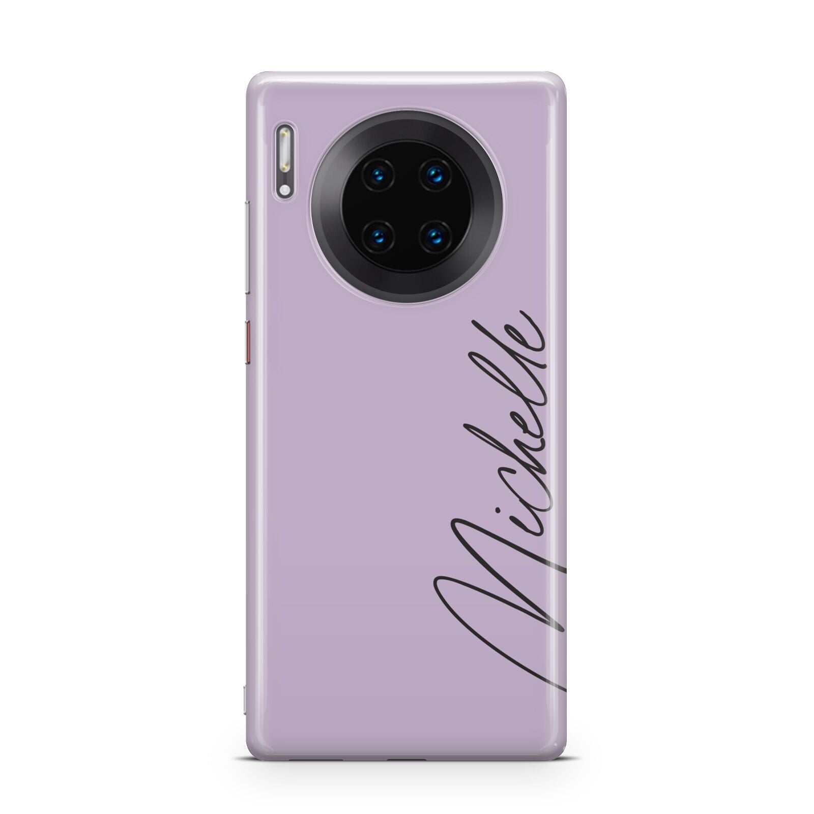 Personalised Lavender Script Name Design Huawei Mate 30 Pro Phone Case