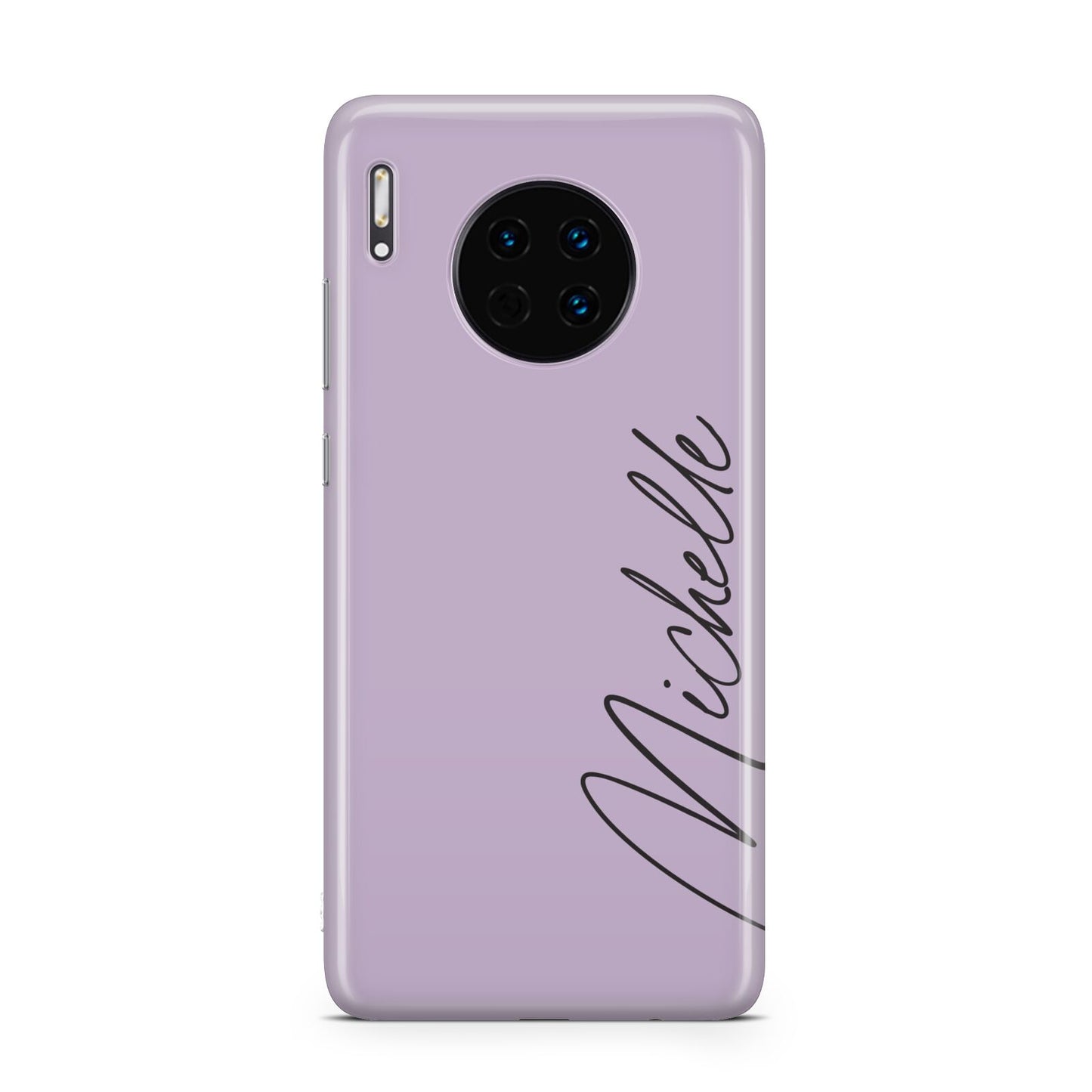 Personalised Lavender Script Name Design Huawei Mate 30