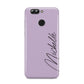 Personalised Lavender Script Name Design Huawei Nova 2s Phone Case