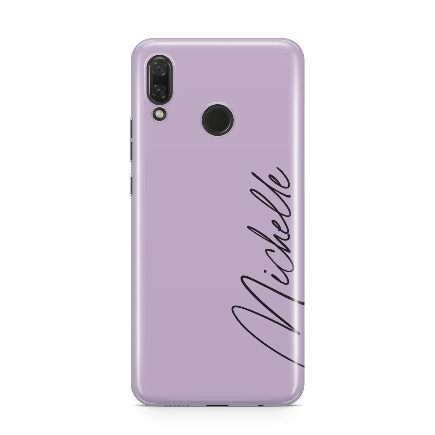 Personalised Lavender Script Name Design Huawei Nova 3 Phone Case