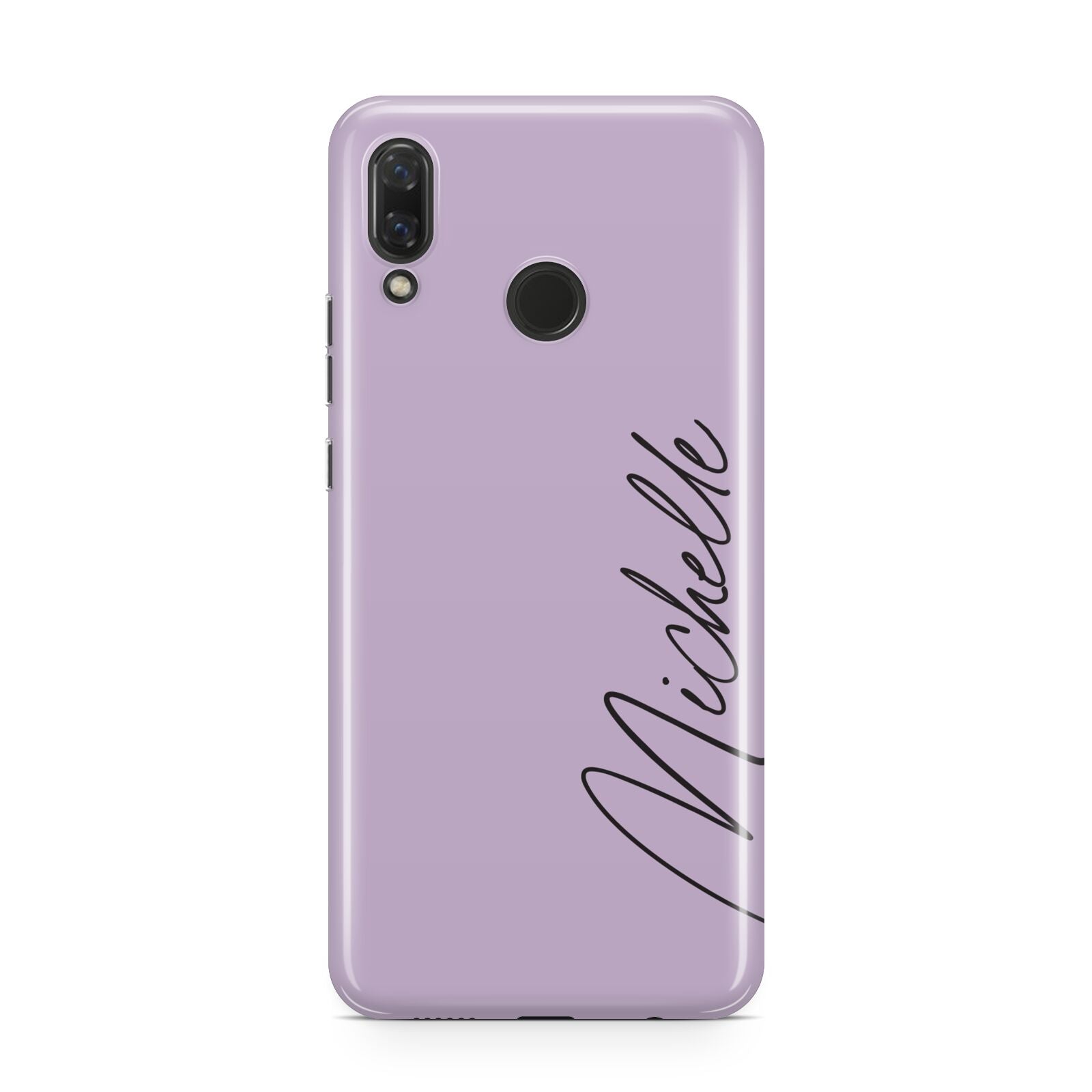Personalised Lavender Script Name Design Huawei Nova 3 Phone Case