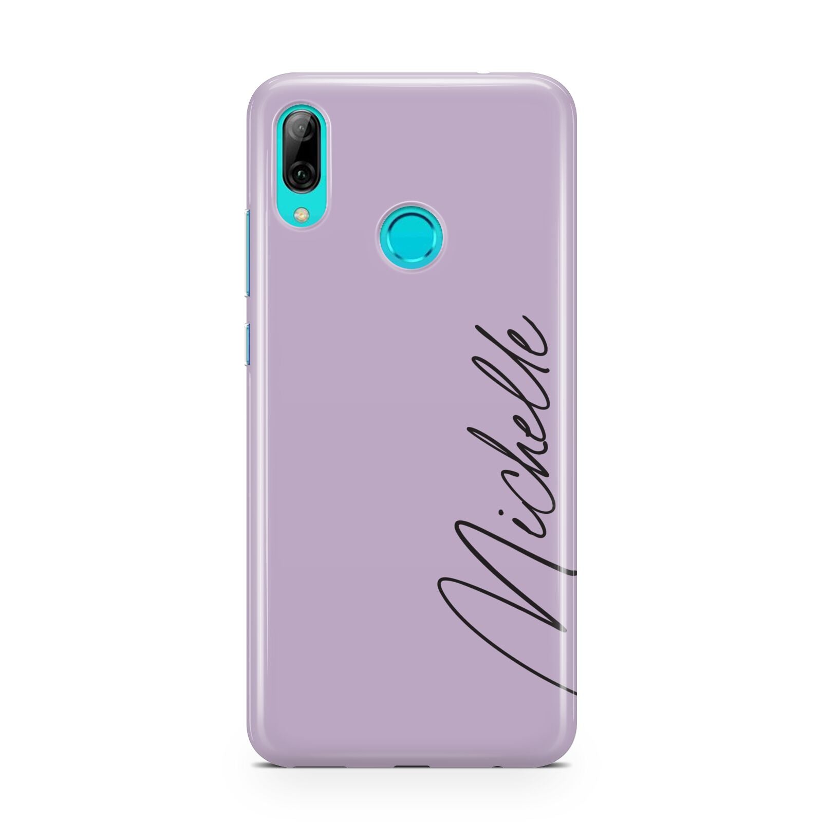 Personalised Lavender Script Name Design Huawei P Smart 2019 Case