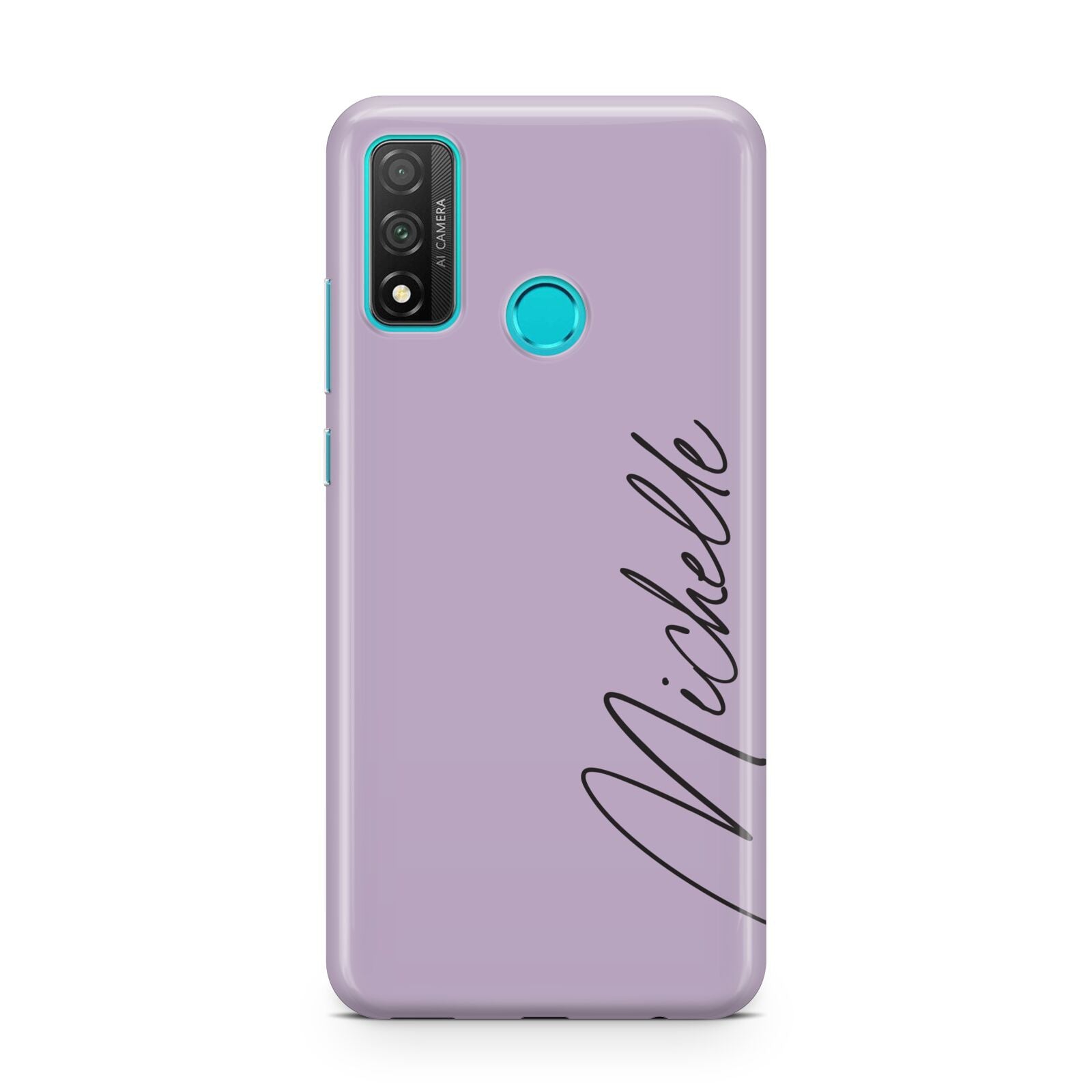 Personalised Lavender Script Name Design Huawei P Smart 2020