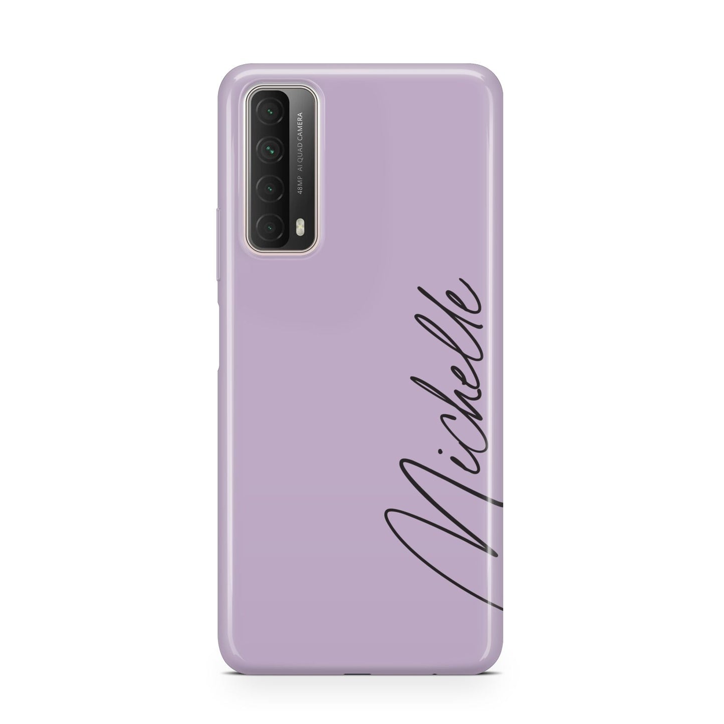 Personalised Lavender Script Name Design Huawei P Smart 2021
