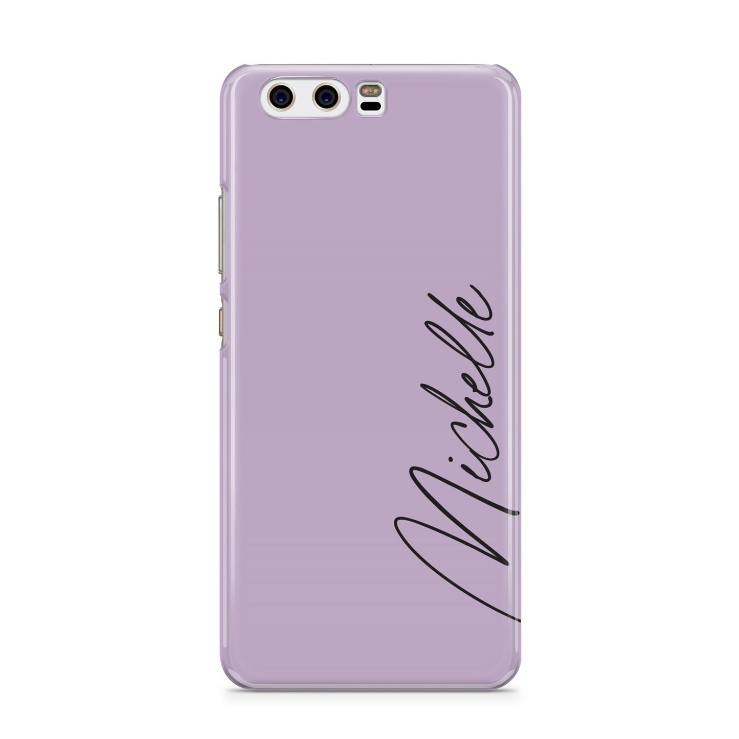 Personalised Lavender Script Name Design Huawei P10 Phone Case