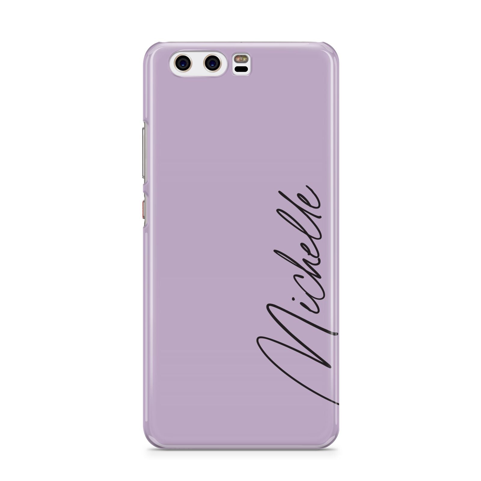 Personalised Lavender Script Name Design Huawei P10 Phone Case