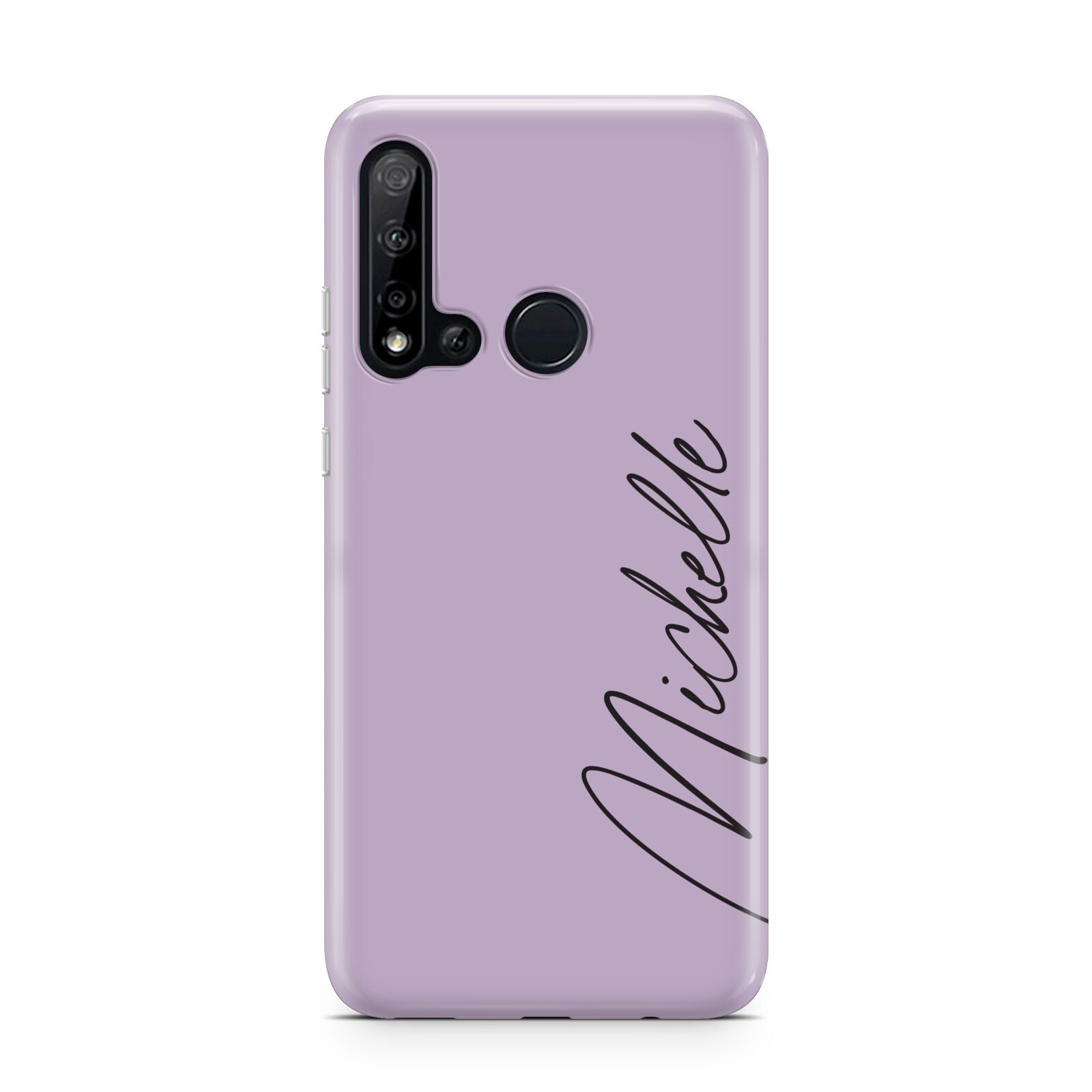 Personalised Lavender Script Name Design Huawei P20 Lite 5G Phone Case