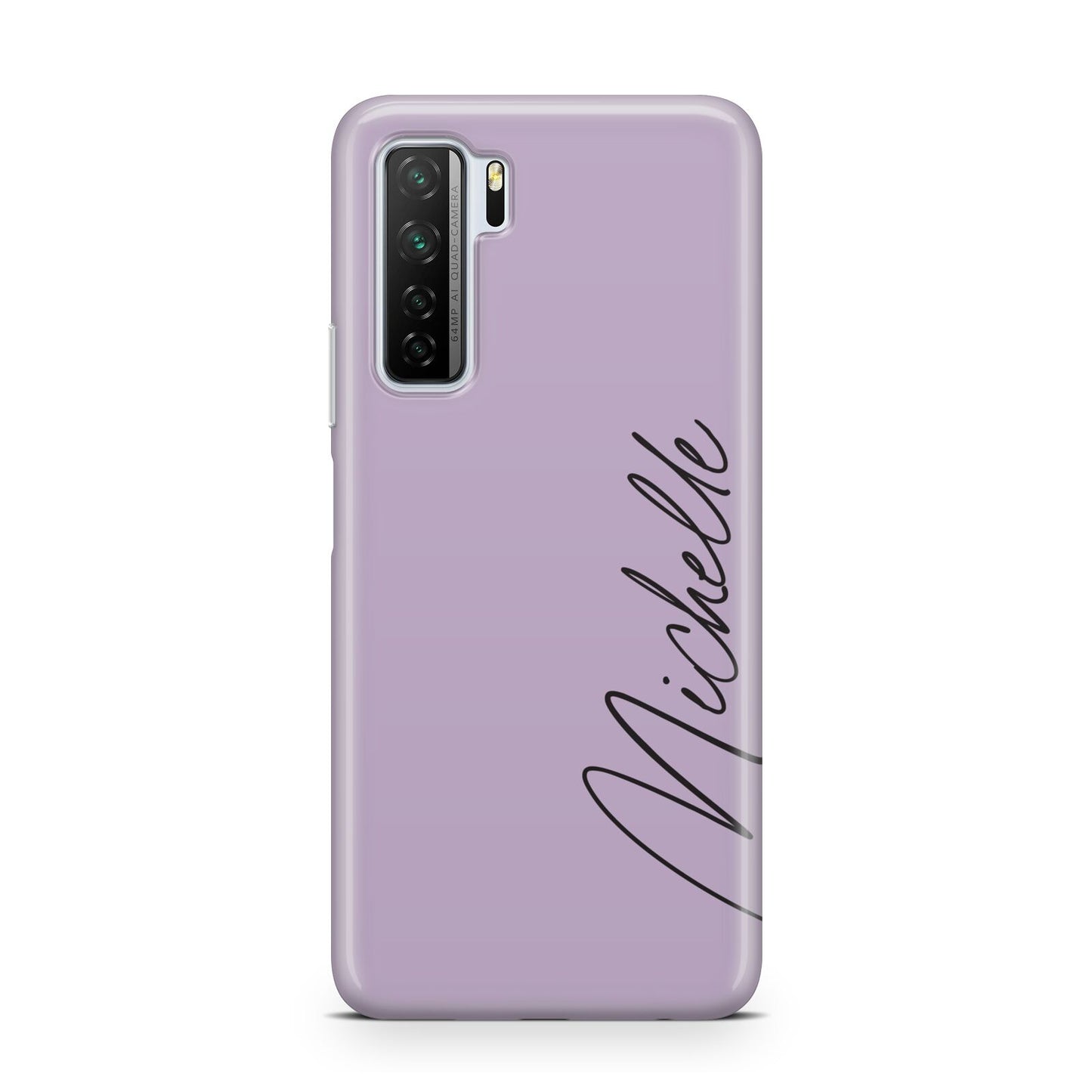 Personalised Lavender Script Name Design Huawei P40 Lite 5G Phone Case