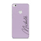 Personalised Lavender Script Name Design Huawei P8 Lite Case