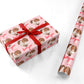 Personalised Love Heart Photo Personalised Wrapping Paper
