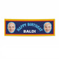Personalised Photo Baldi Birthday 3x1 Paper Banner
