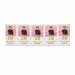 Personalised Photo Birthday Balloon Banner