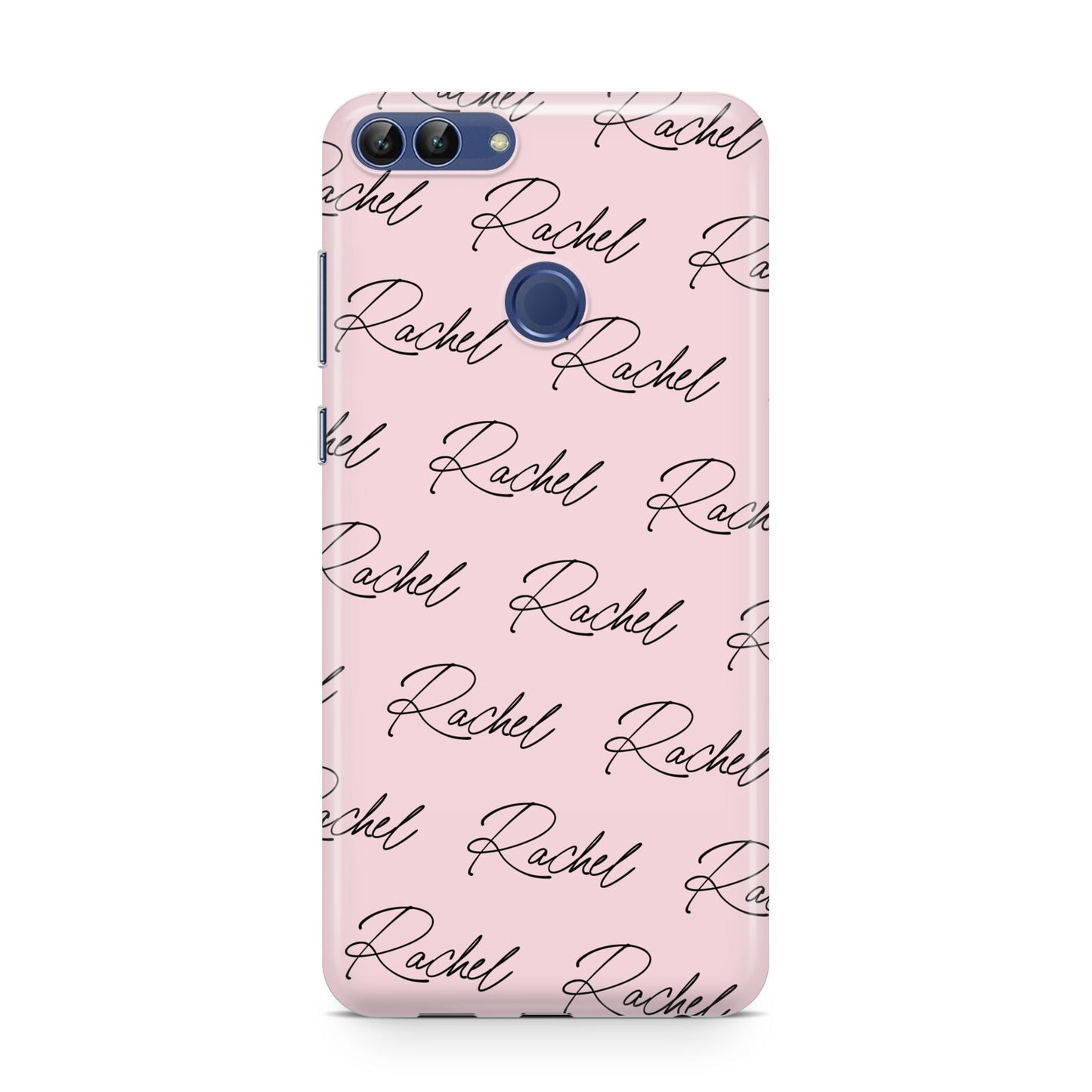 Personalised Pink Script Name Pattern Huawei P Smart Case