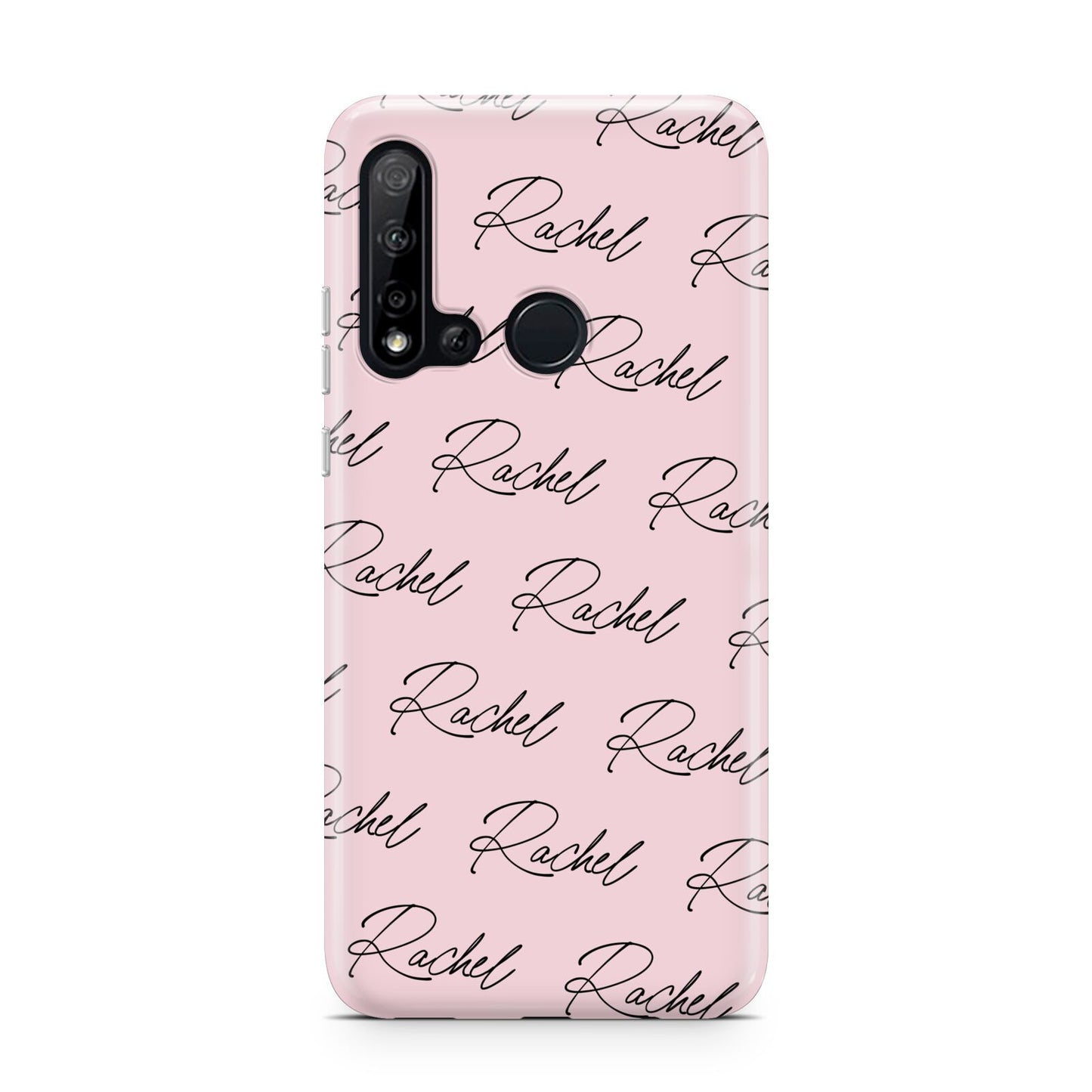 Personalised Pink Script Name Pattern Huawei P20 Lite 5G Phone Case