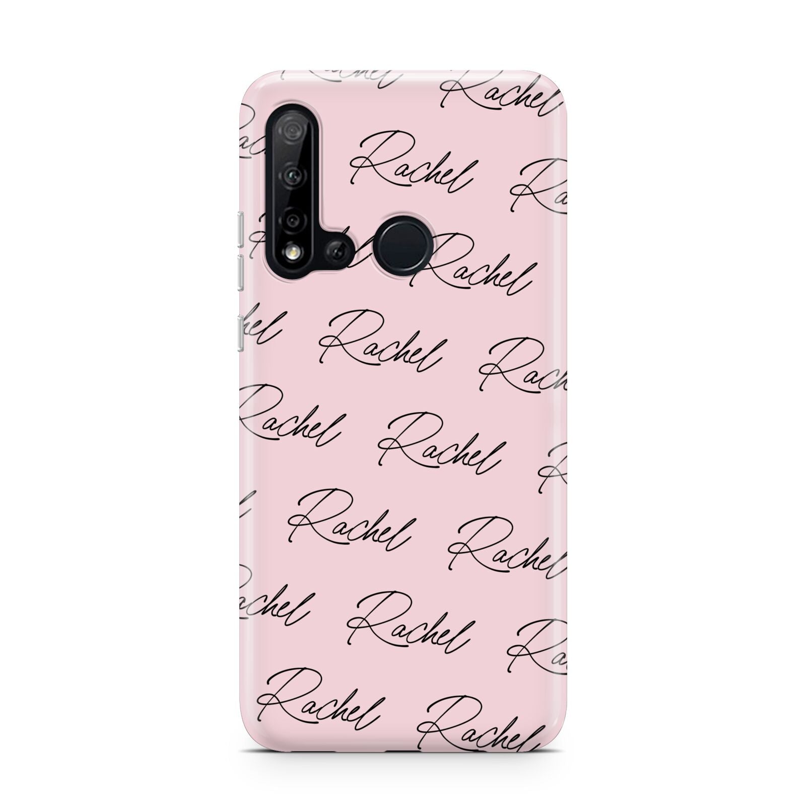 Personalised Pink Script Name Pattern Huawei P20 Lite 5G Phone Case