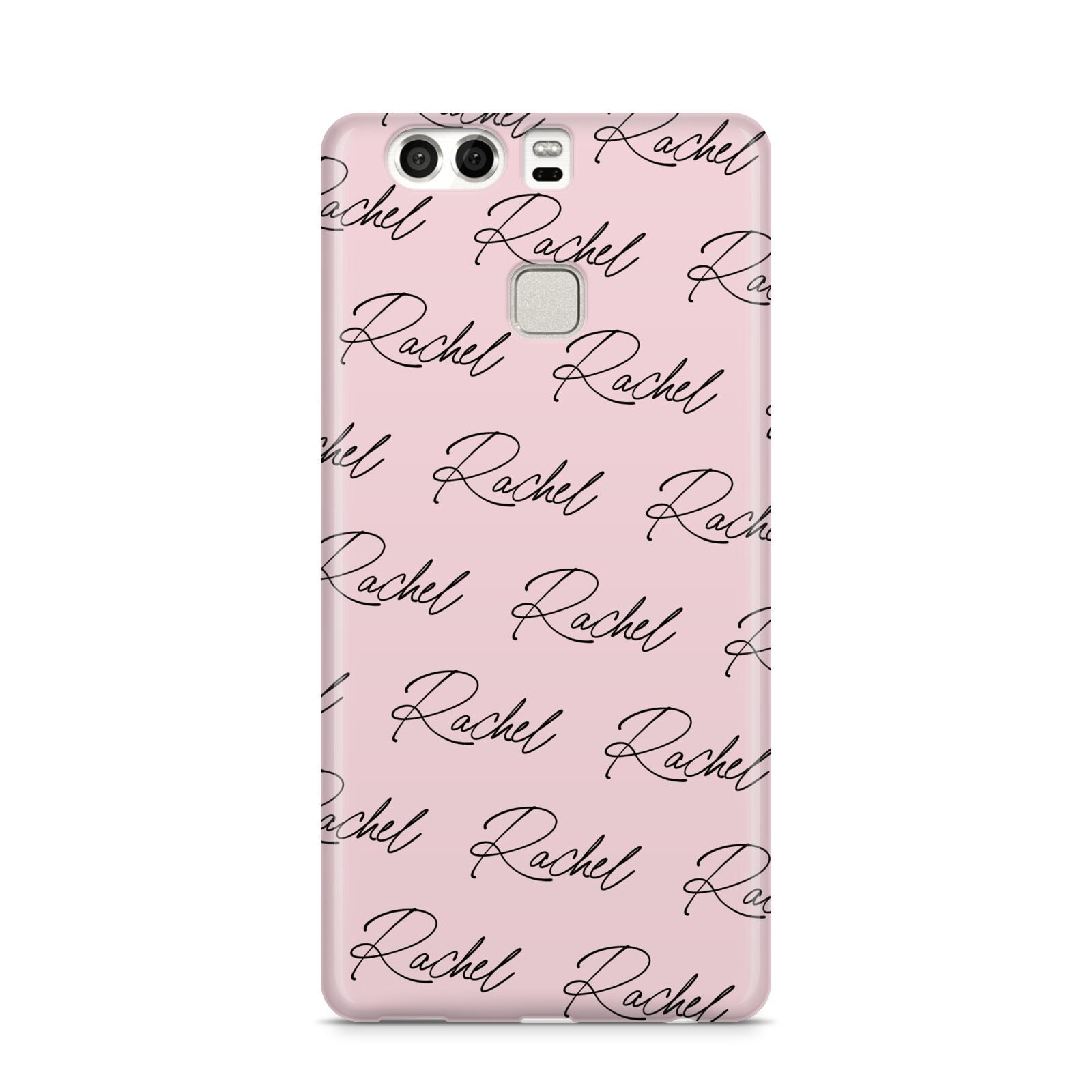 Personalised Pink Script Name Pattern Huawei P9 Case