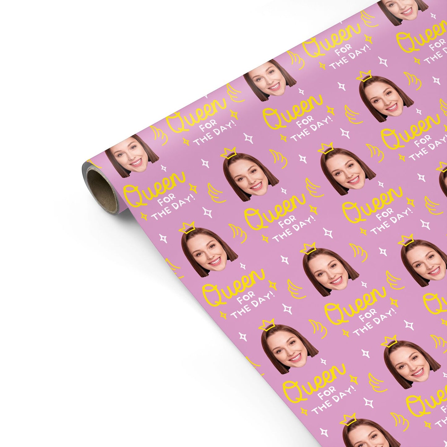 Personalised Queen For The Day Photo Personalised Gift Wrap