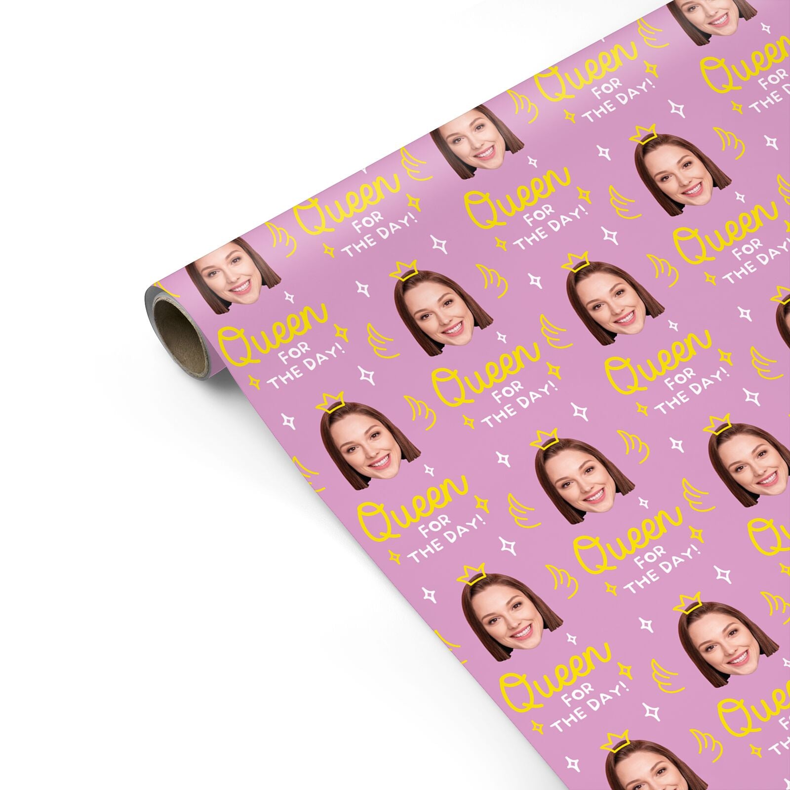 Personalised Queen For The Day Photo Personalised Gift Wrap