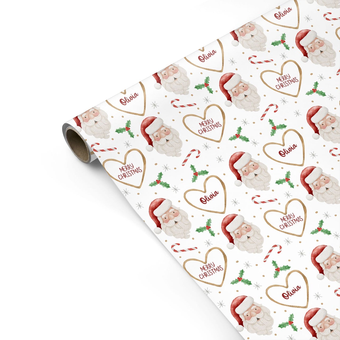 Personalised Santa Christmas Personalised Gift Wrap