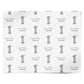 Personalised Silver Number Balloon Personalised Wrapping Paper Alternative