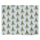 Personalised Traditional Christmas Tree Personalised Wrapping Paper Alternative