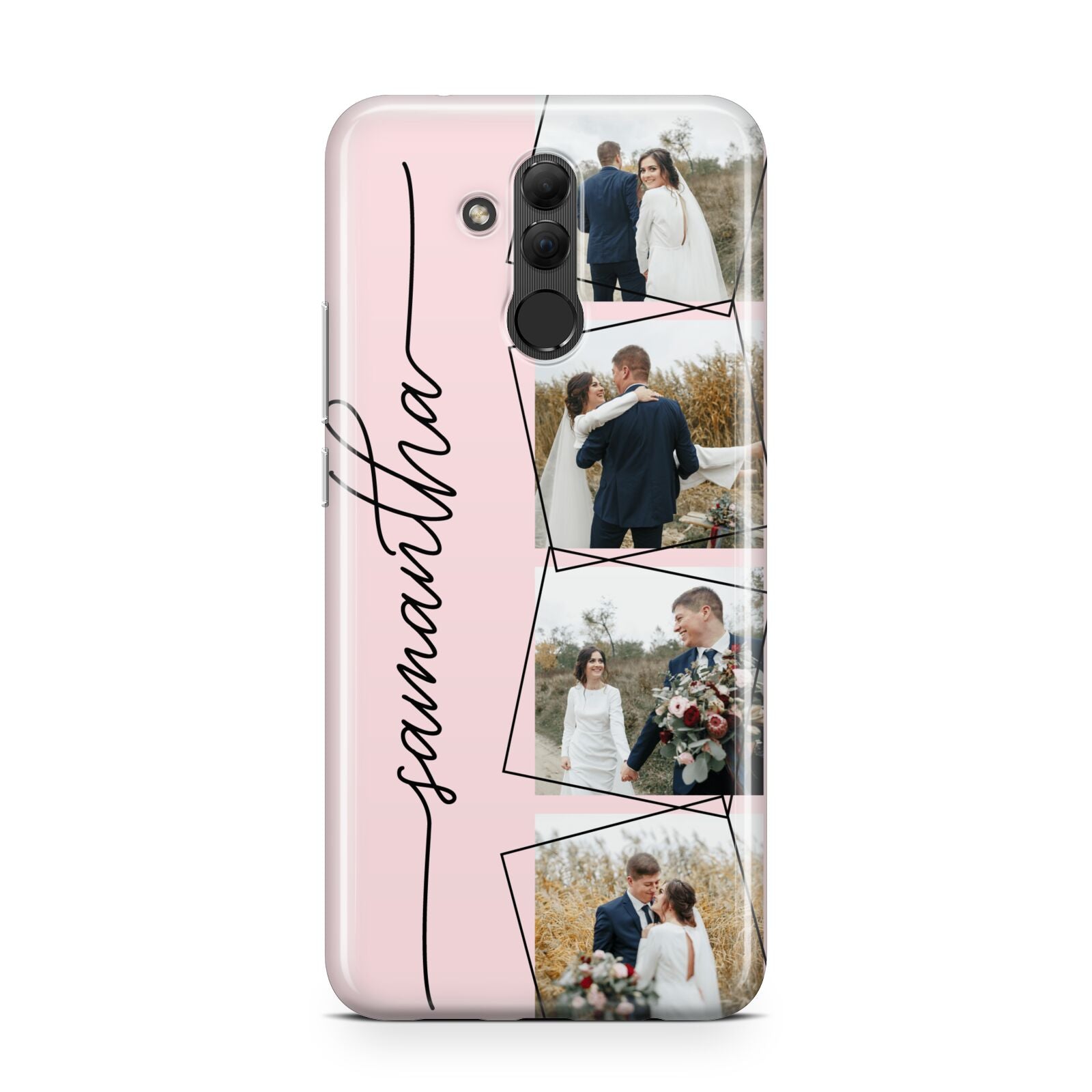 Personalised Wedding Photo Collage Design Huawei Mate 20 Lite