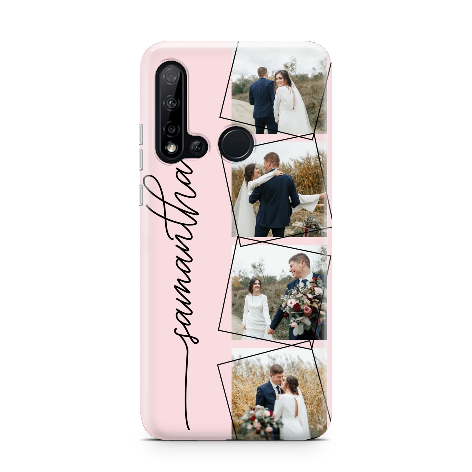 Personalised Wedding Photo Collage Design Huawei P20 Lite 5G Phone Case