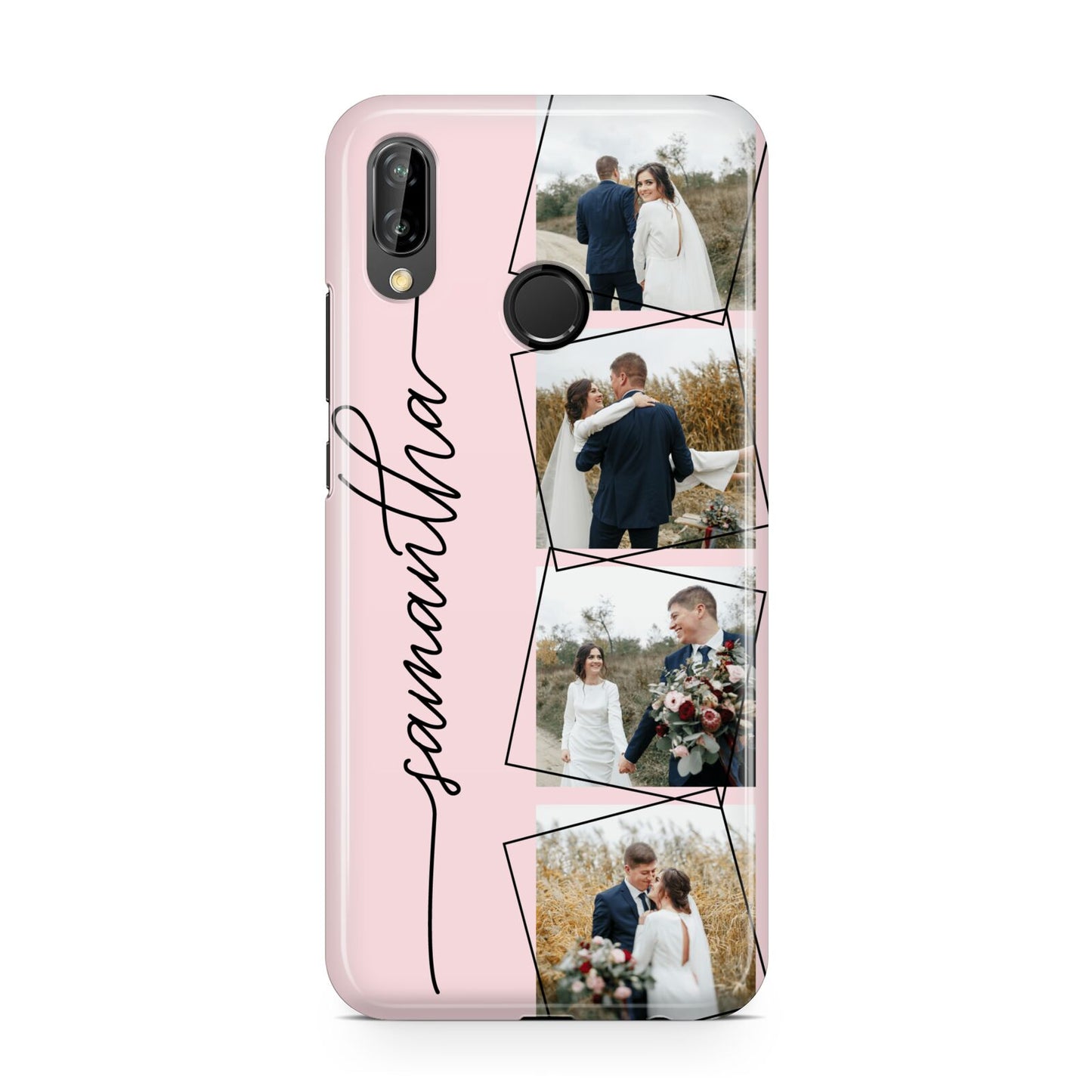 Personalised Wedding Photo Collage Design Huawei P20 Lite Phone Case