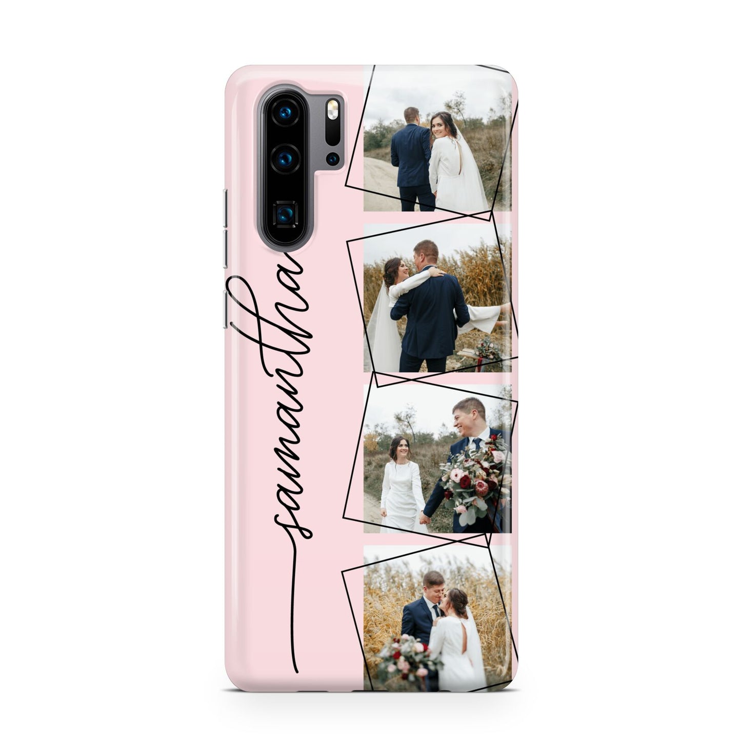 Personalised Wedding Photo Collage Design Huawei P30 Pro Phone Case