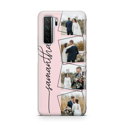 Personalised Wedding Photo Collage Design Huawei P40 Lite 5G Phone Case