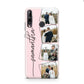 Personalised Wedding Photo Collage Design Huawei P40 Lite E Phone Case