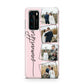 Personalised Wedding Photo Collage Design Huawei P40 Phone Case