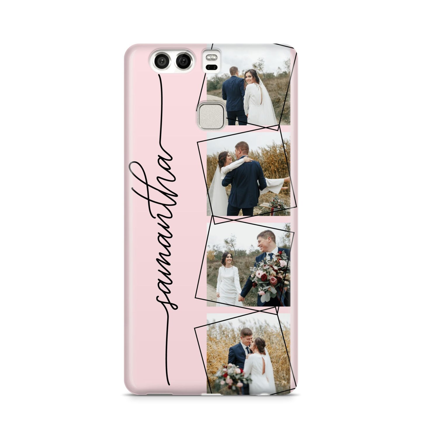 Personalised Wedding Photo Collage Design Huawei P9 Case
