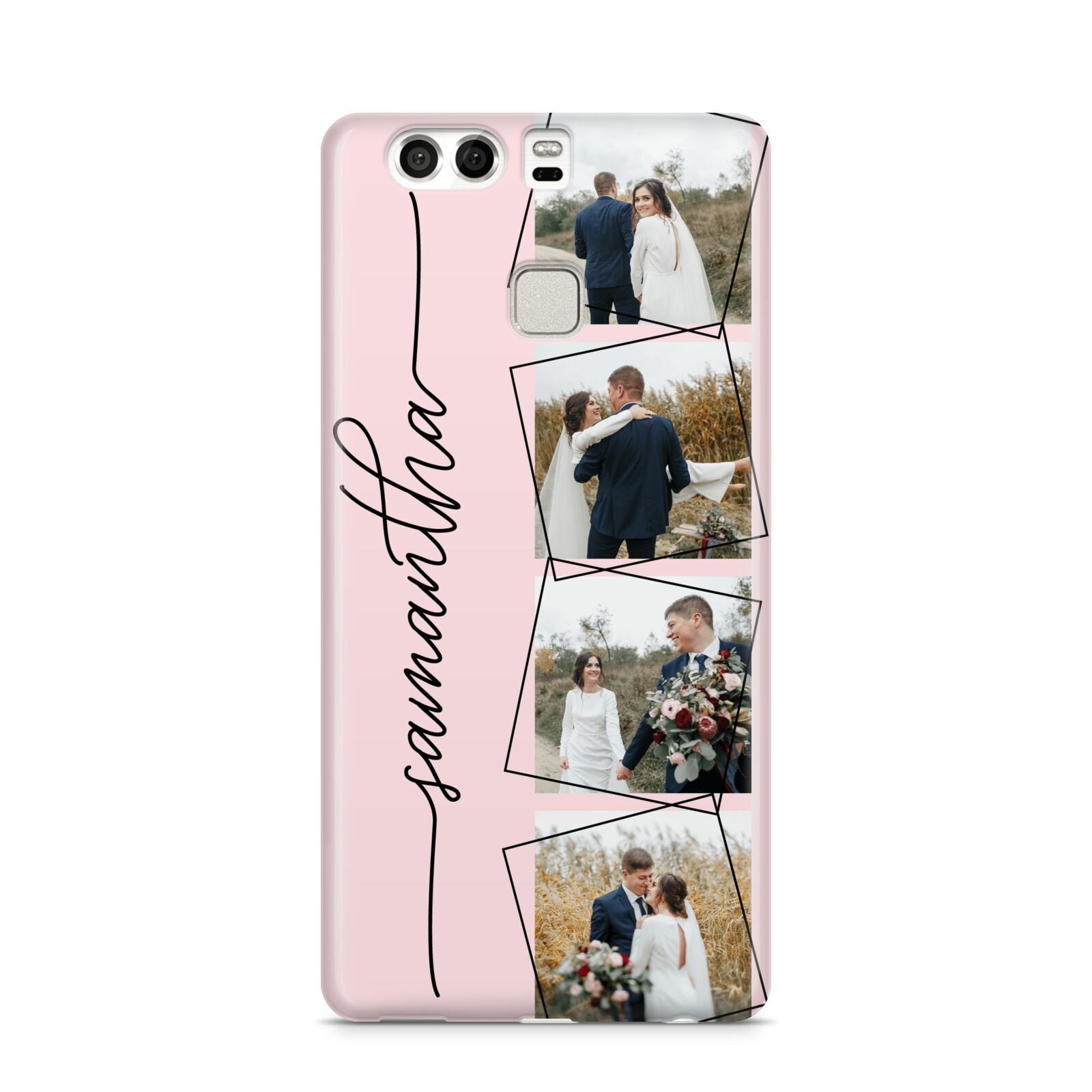 Personalised Wedding Photo Collage Design Huawei P9 Case