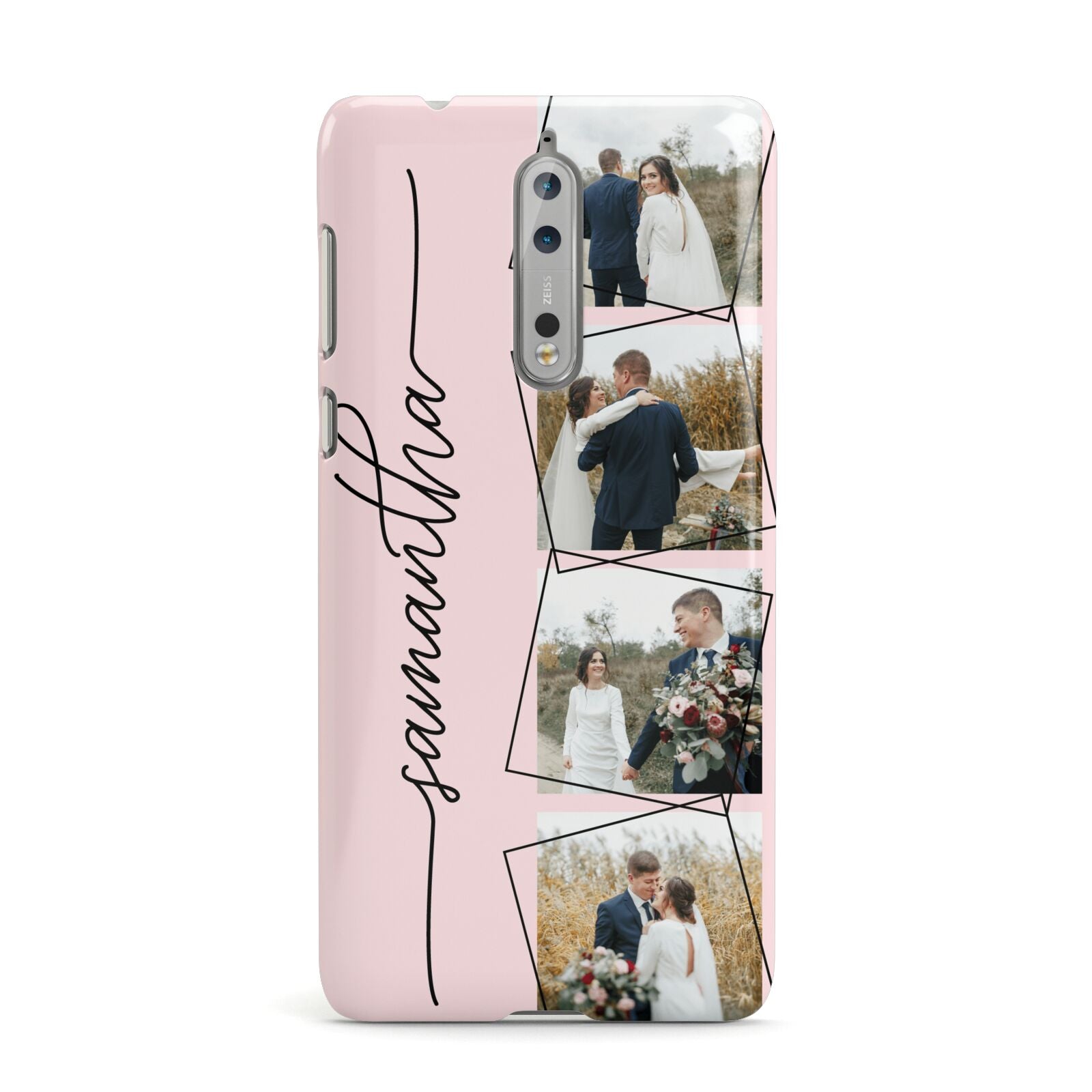 Personalised Wedding Photo Collage Design Nokia Case