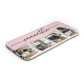 Personalised Wedding Photo Collage Design Protective Samsung Galaxy Case Angled Image