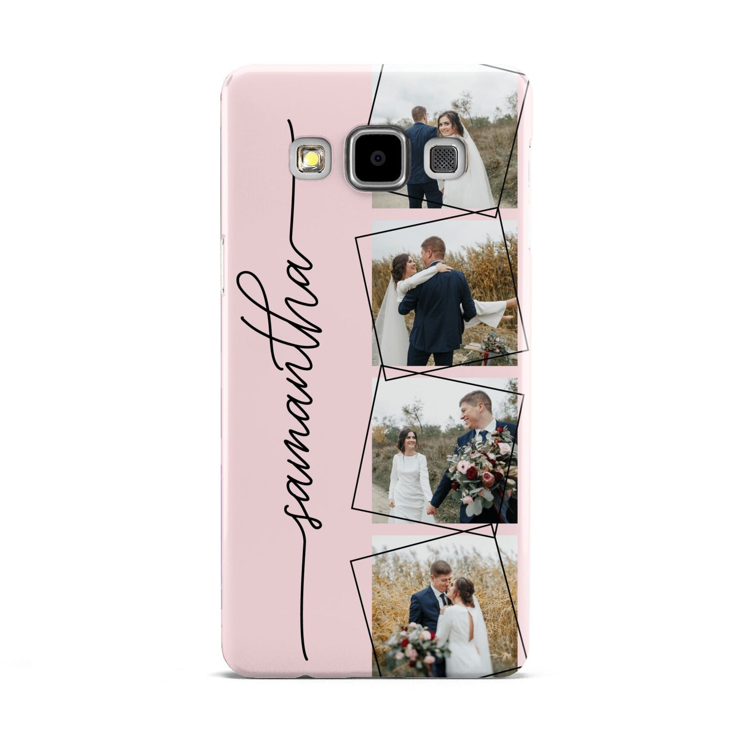 Personalised Wedding Photo Collage Design Samsung Galaxy A5 Case